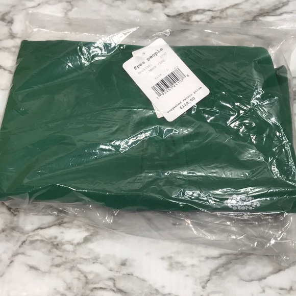 Free People NWT High Rise Self Hem Ecology Leggings Customizable Summer Vine New - Picture 7 of 7